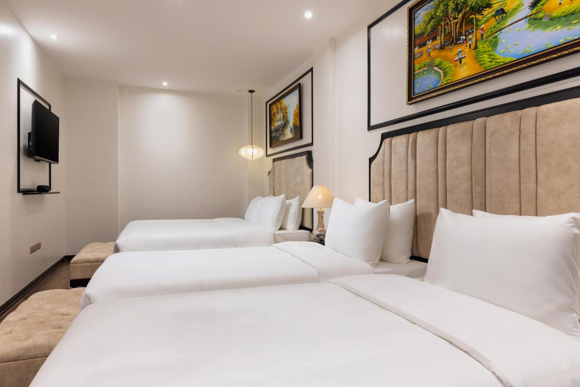 Calista Trendy Hotel & Spa Hanoi Bagian luar foto