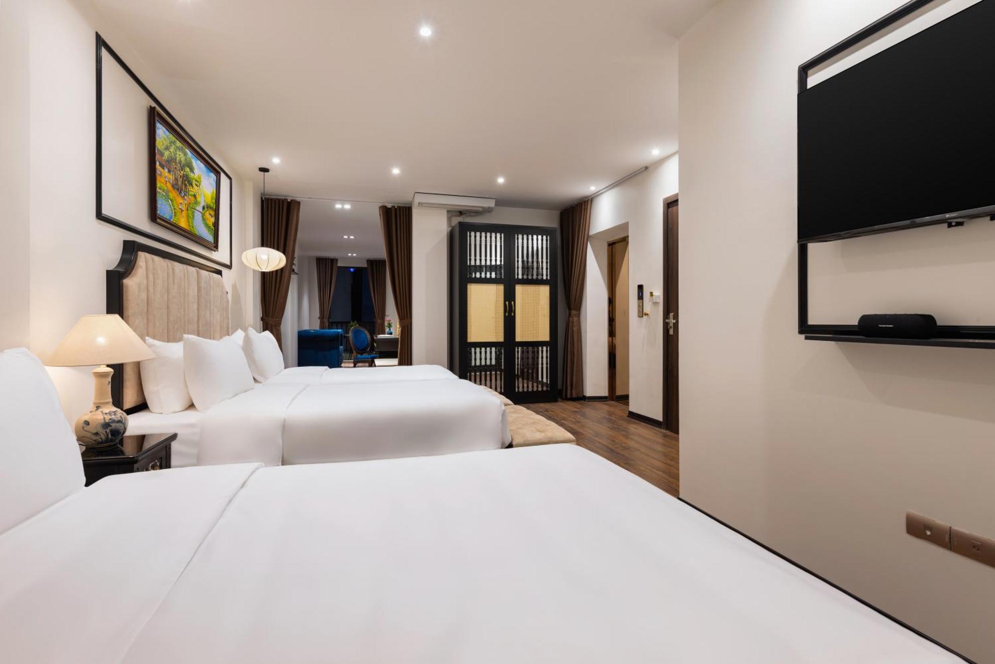 Calista Trendy Hotel & Spa Hanoi Bagian luar foto