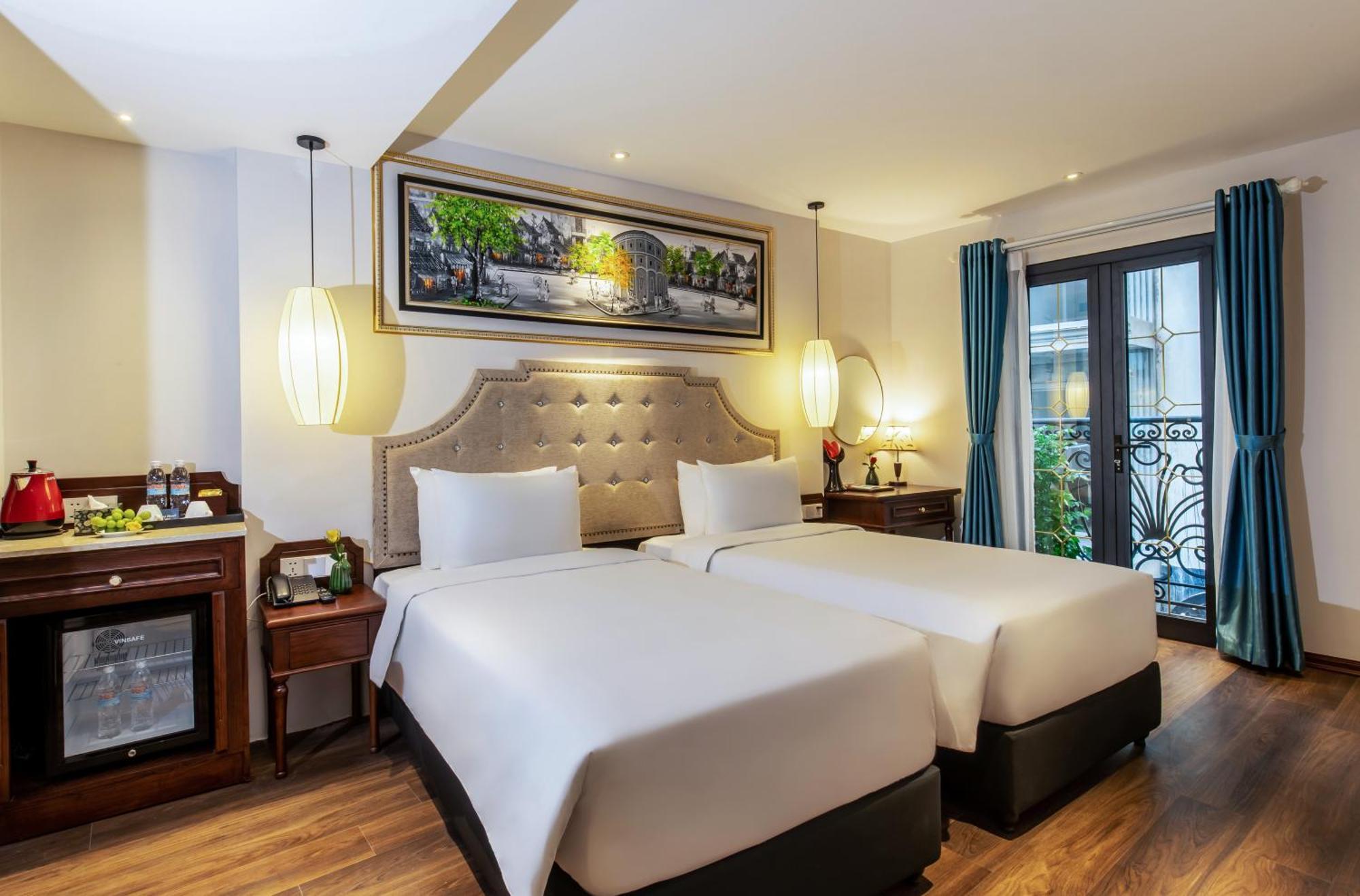 Calista Trendy Hotel & Spa Hanoi Bagian luar foto