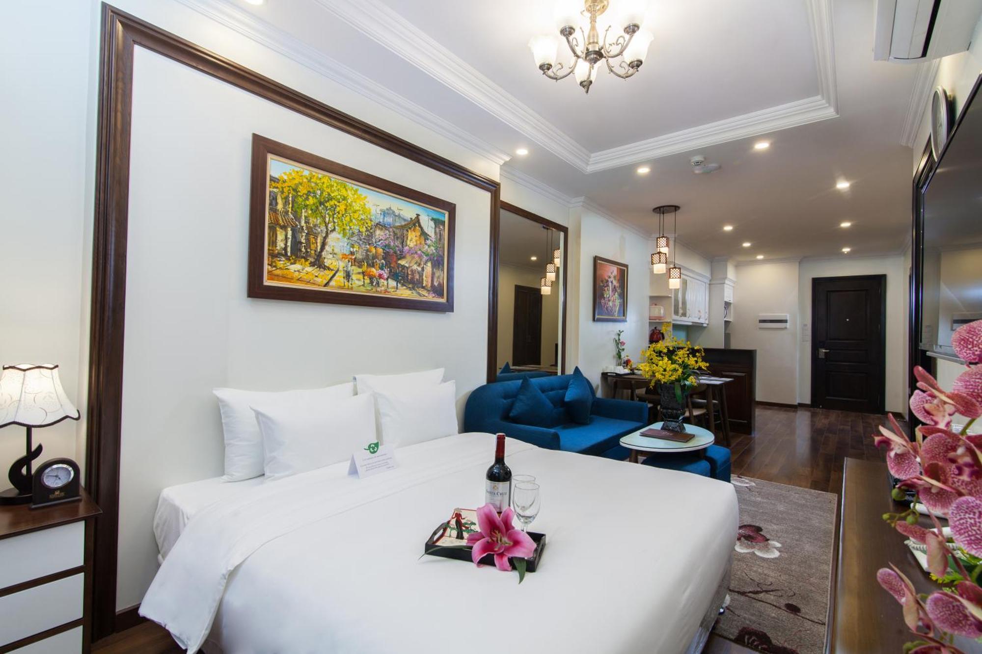 Calista Trendy Hotel & Spa Hanoi Bagian luar foto